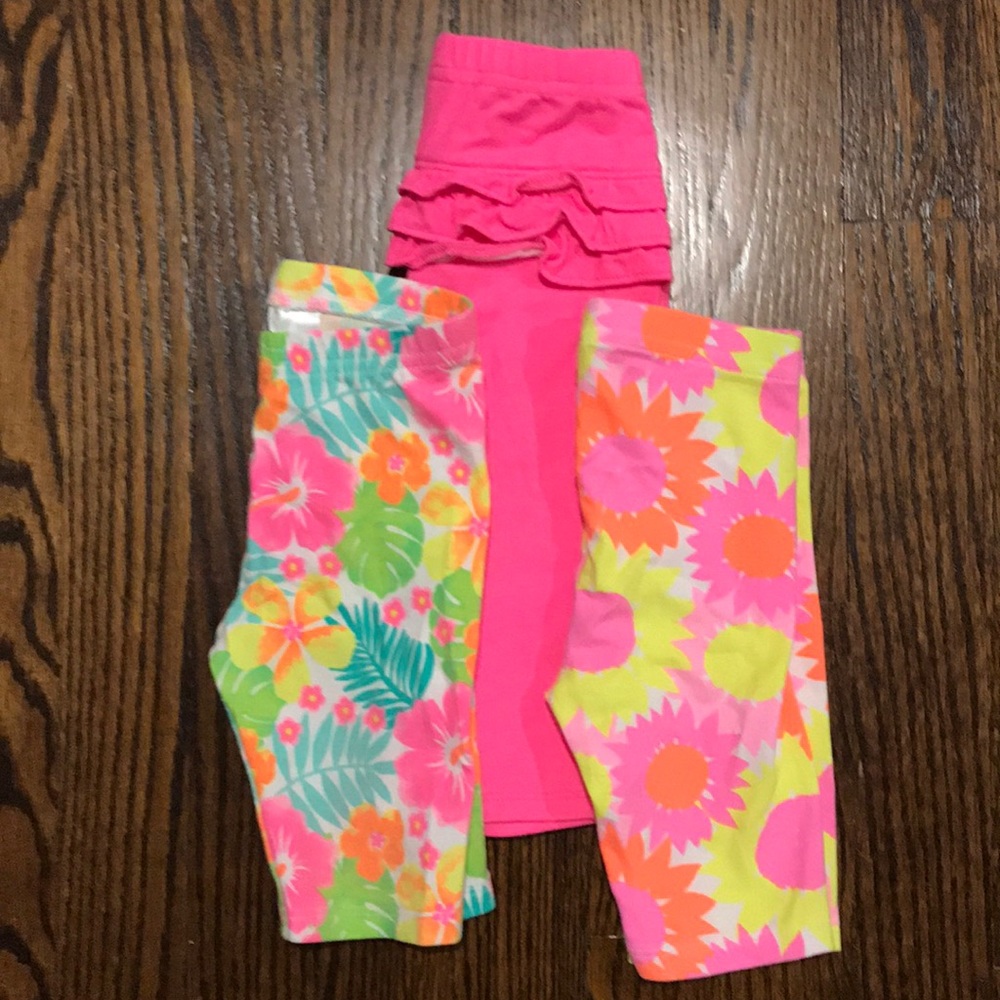 Spring cropped leggings size 9months